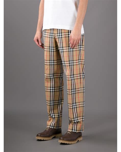 burberry red pants|burberry slacks for men.